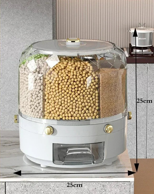 Essential Kitchen Innovation: The RealStock Food Dispenser—Transform Your Cooking with Every Turn!