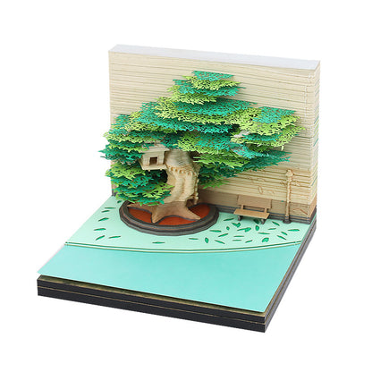 Tree House Three Dimensional Creative Note Paper